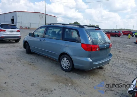 2006 Toyota Sienna Ce из США, поврежденный, VIN 5TDZA23C46S477221